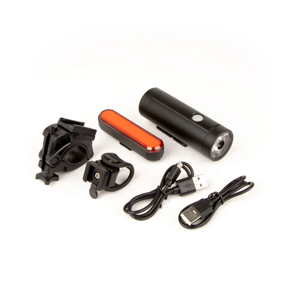 Quella Premium Rechargeable Front and Rear Light Set - Image 3