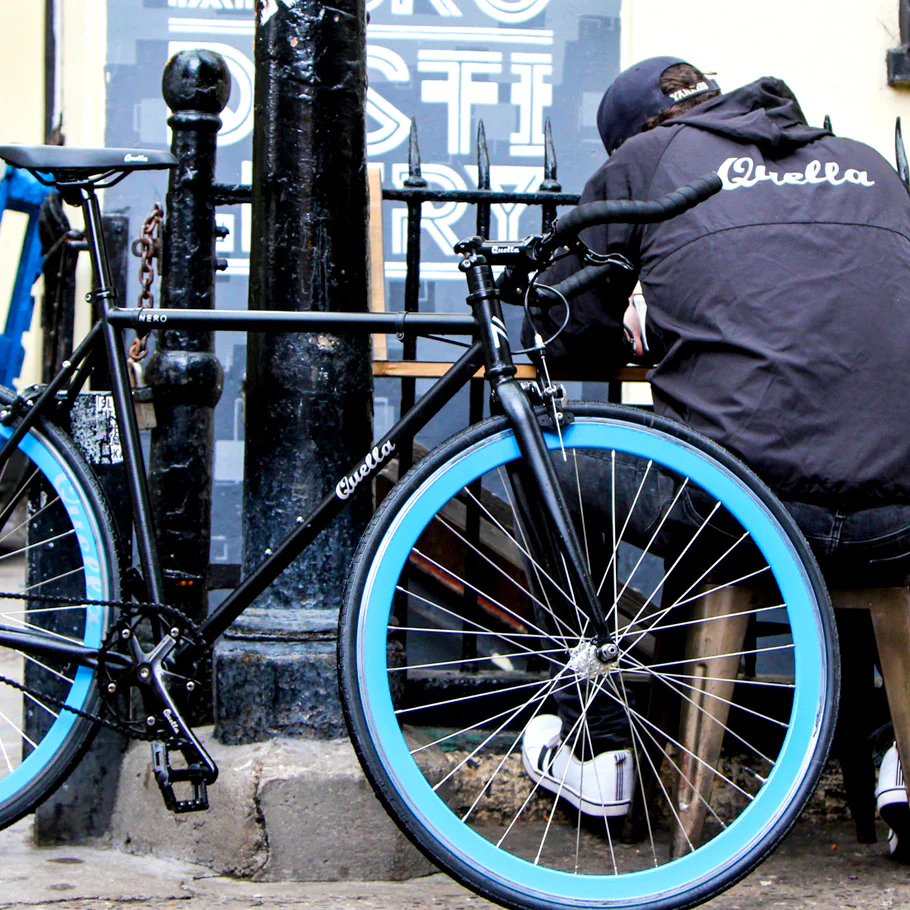 Nero Courier Blue Single-Speed Bike - Image 4
