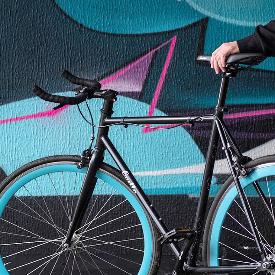 Nero Courier Blue Single-Speed Bike - Image 6