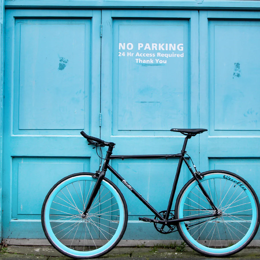 Nero Courier Blue Single-Speed Bike - Image 8