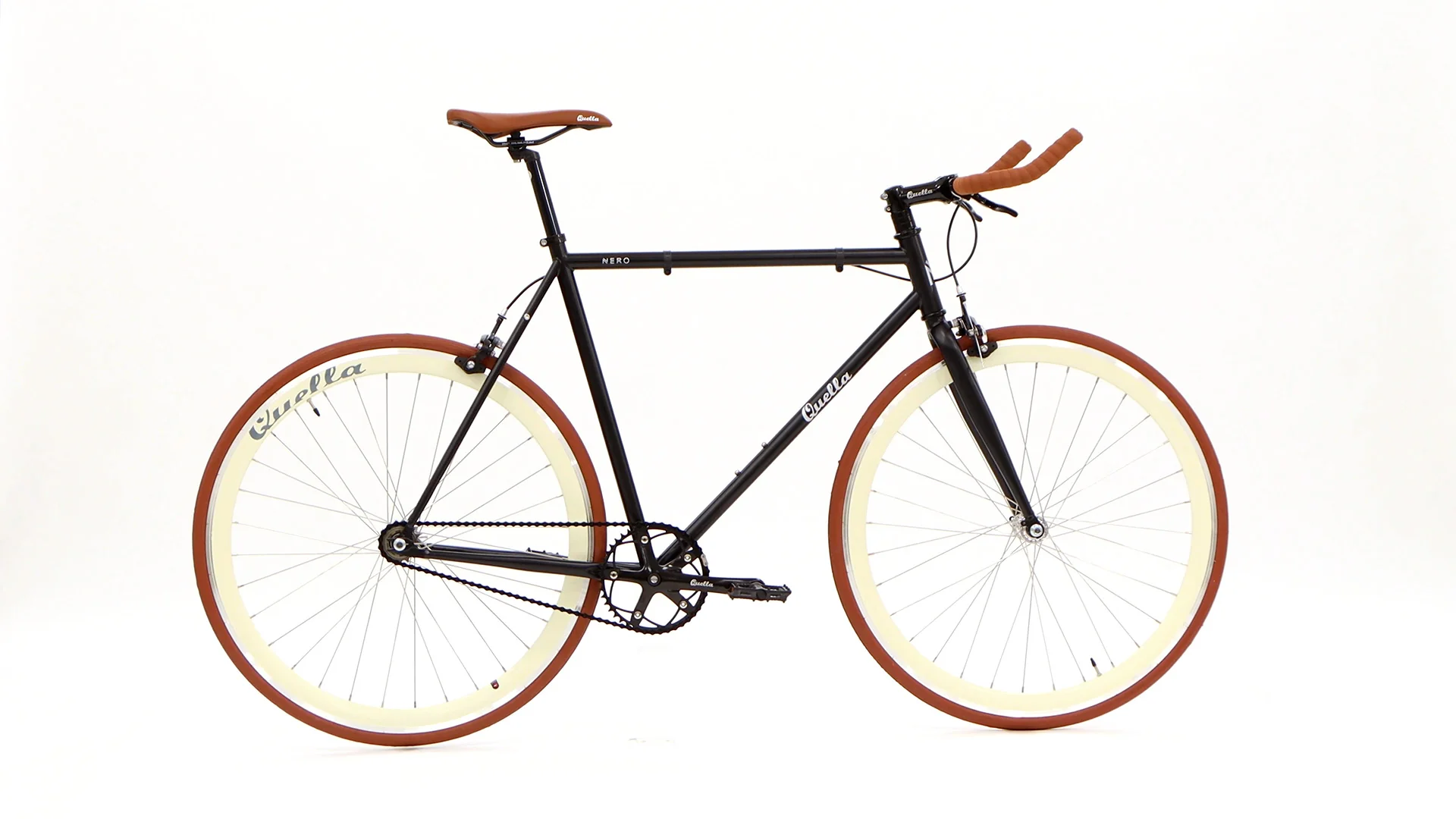 Nero Courier Cappuccino Single-Speed Bike - Image 14