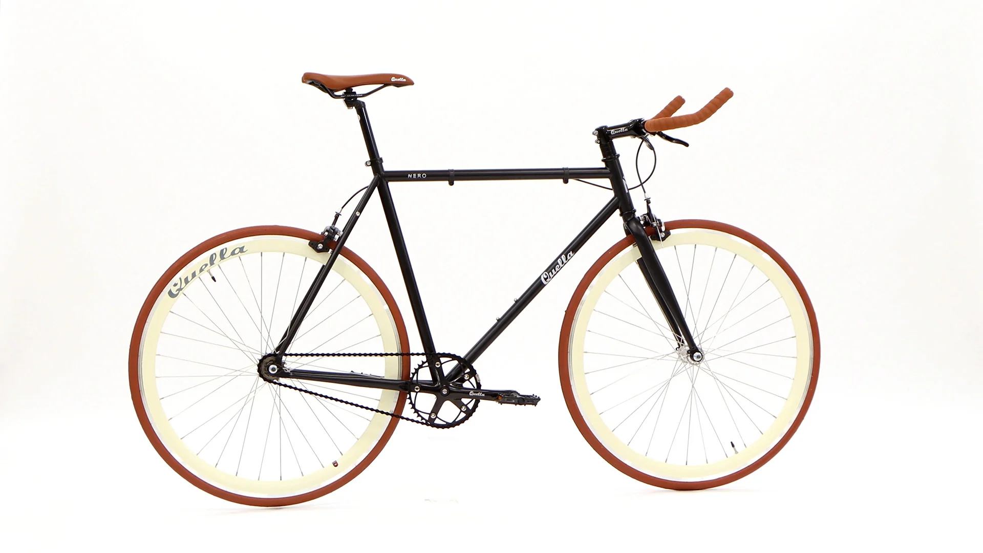 Nero Courier Cappuccino Single-Speed Bike - Image 15