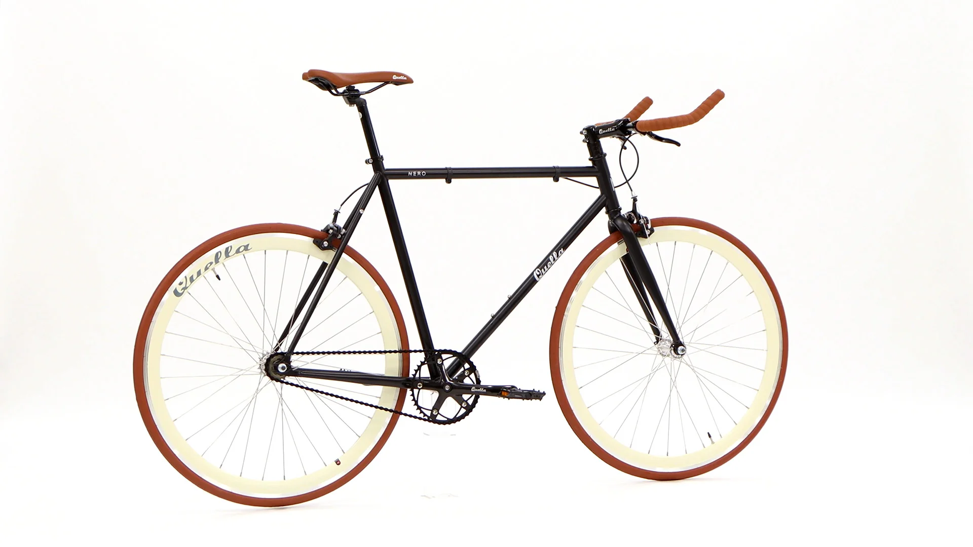 Nero Courier Cappuccino Single-Speed Bike - Image 17