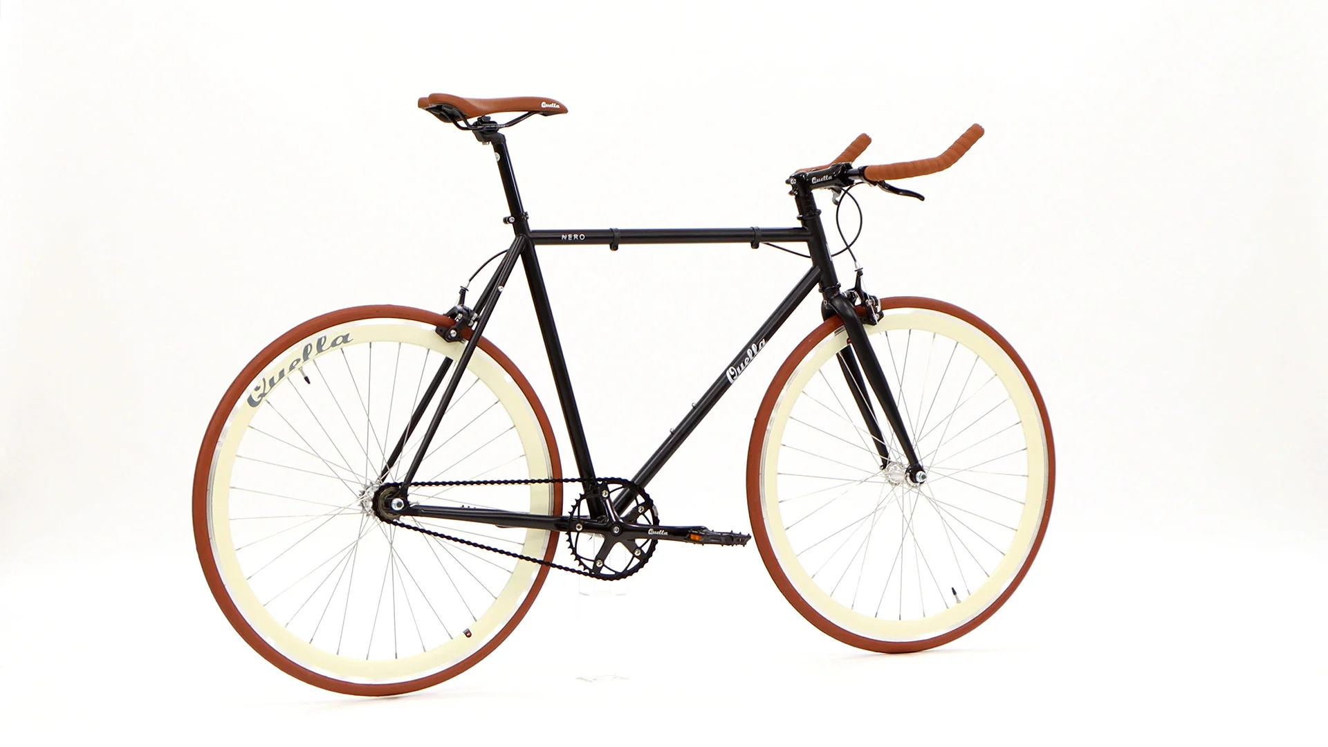 Nero Courier Cappuccino Single-Speed Bike - Image 18