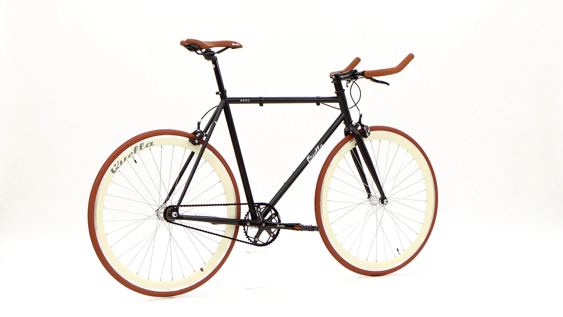 Nero Courier Cappuccino Single-Speed Bike - Image 19