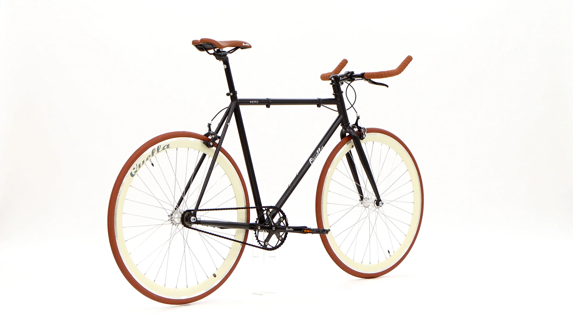 Nero Courier Cappuccino Single-Speed Bike - Image 21