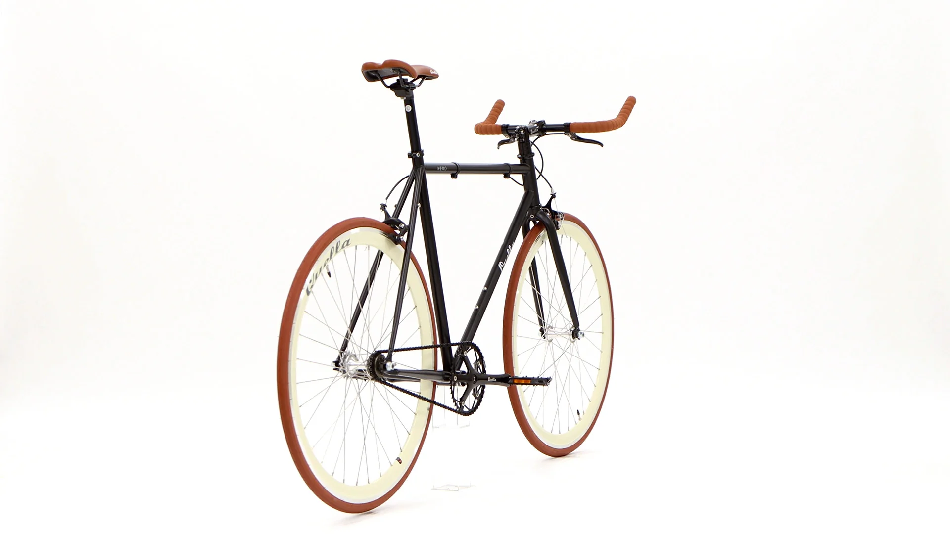 Nero Courier Cappuccino Single-Speed Bike - Image 25