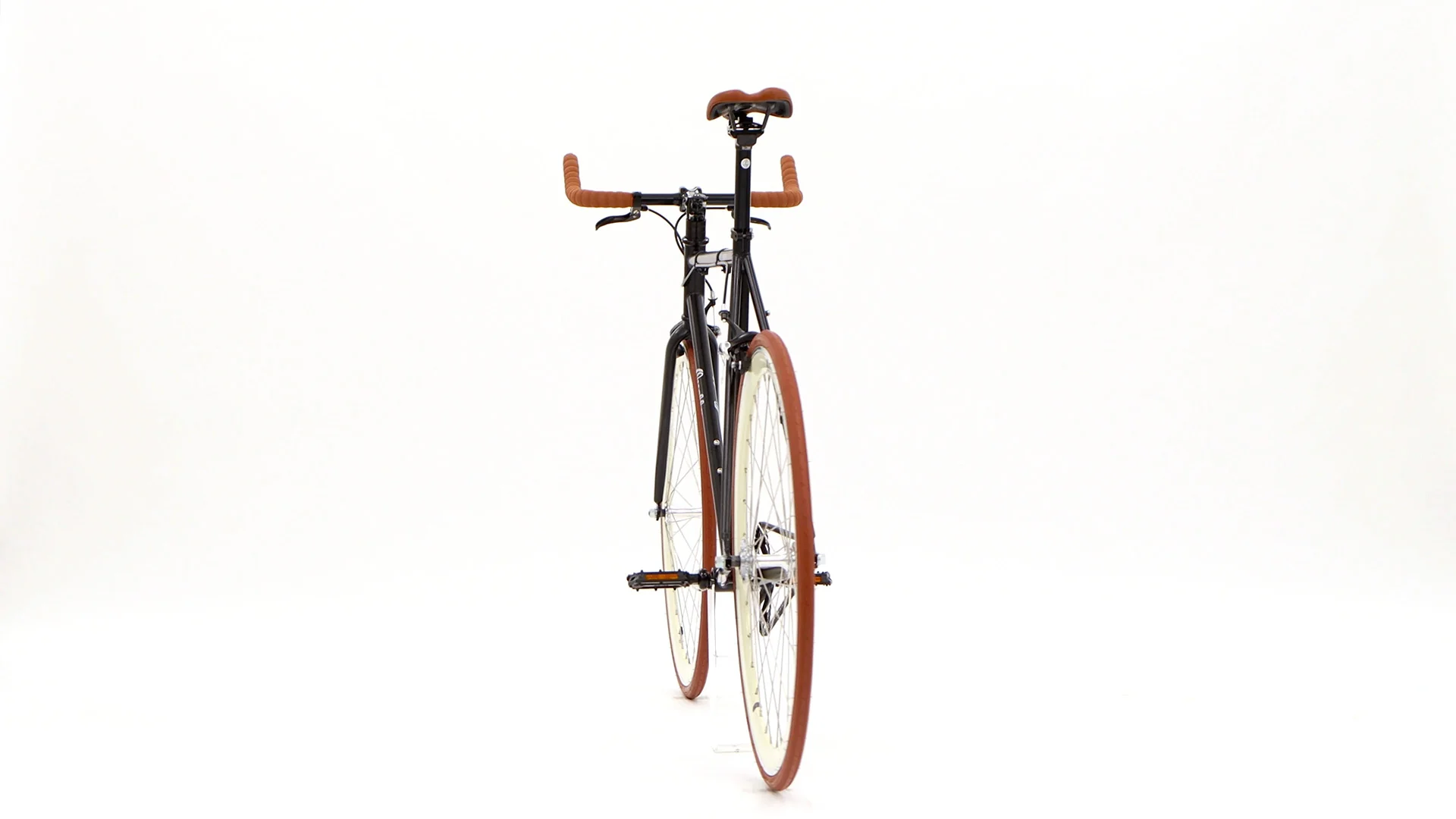 Nero Courier Cappuccino Single-Speed Bike - Image 32