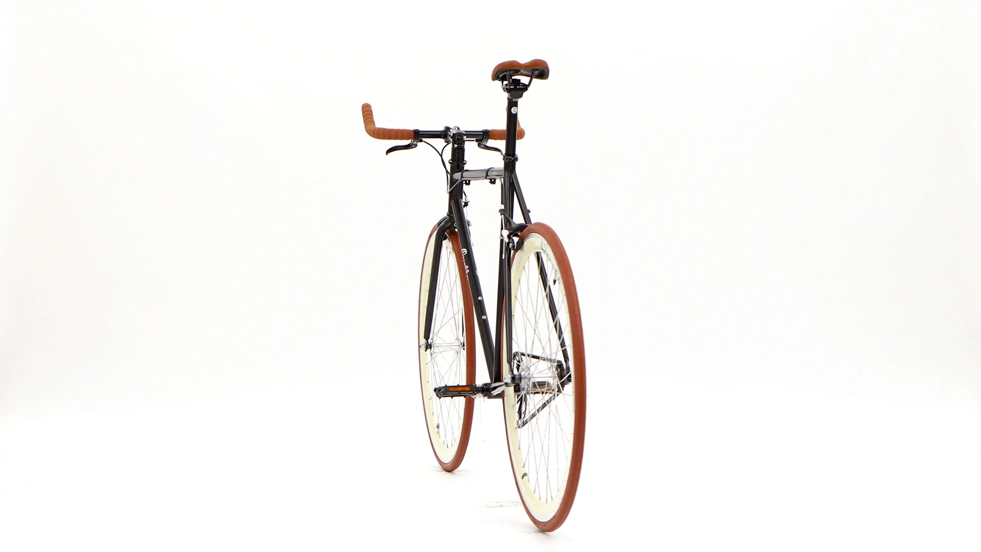 Nero Courier Cappuccino Single-Speed Bike - Image 33