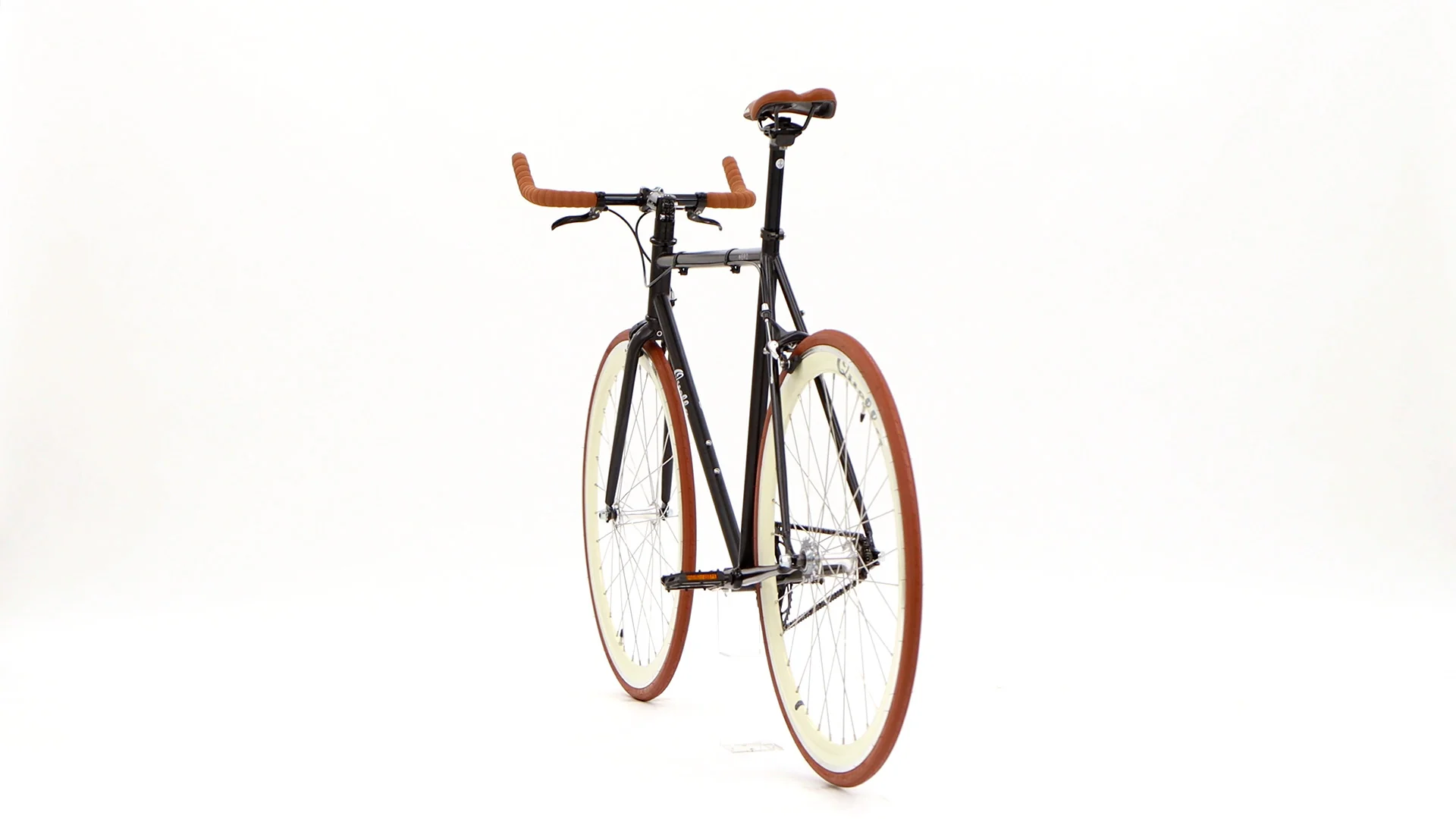 Nero Courier Cappuccino Single-Speed Bike - Image 34