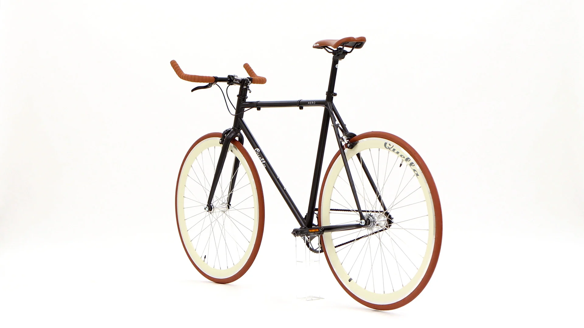 Nero Courier Cappuccino Single-Speed Bike - Image 38