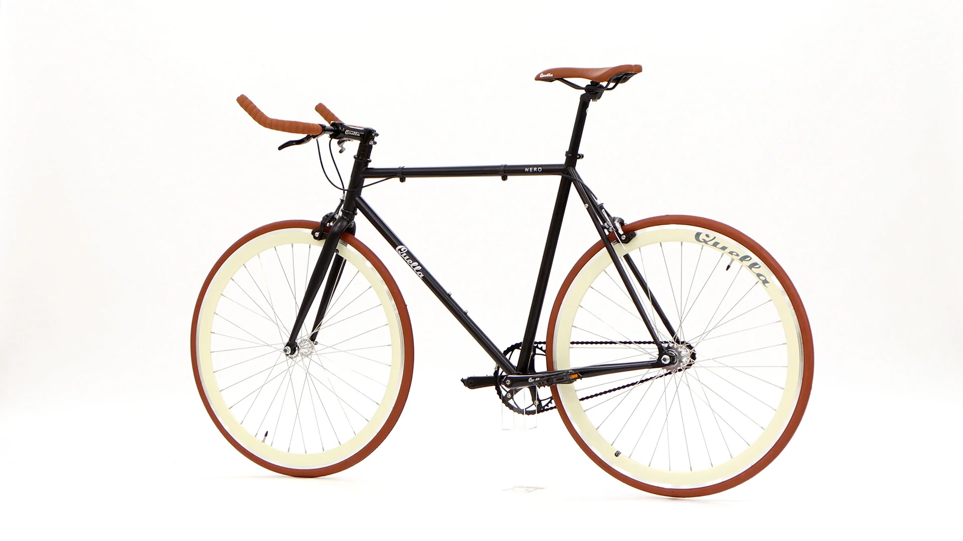 Nero Courier Cappuccino Single-Speed Bike - Image 43