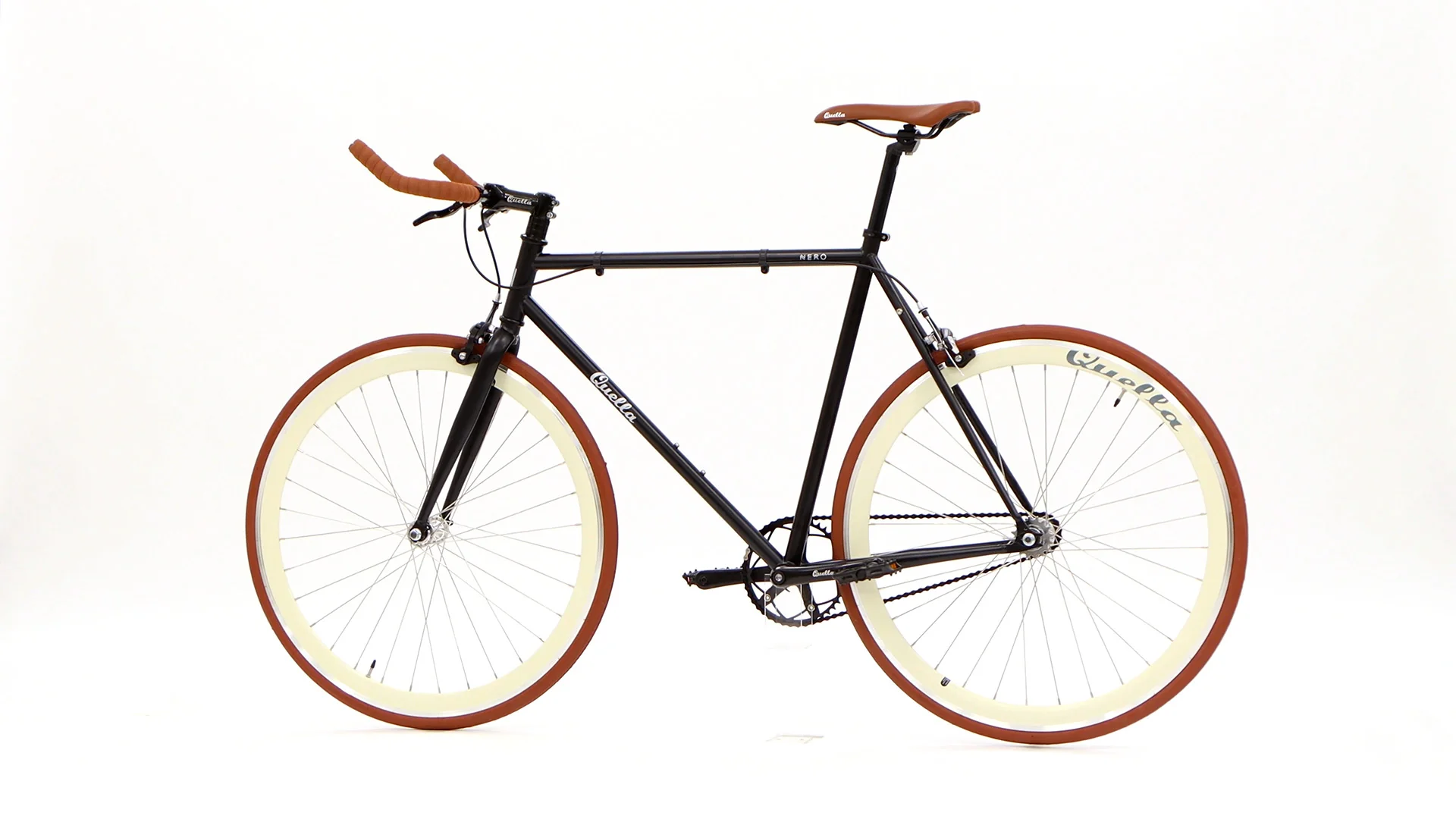 Nero Courier Cappuccino Single-Speed Bike - Image 45