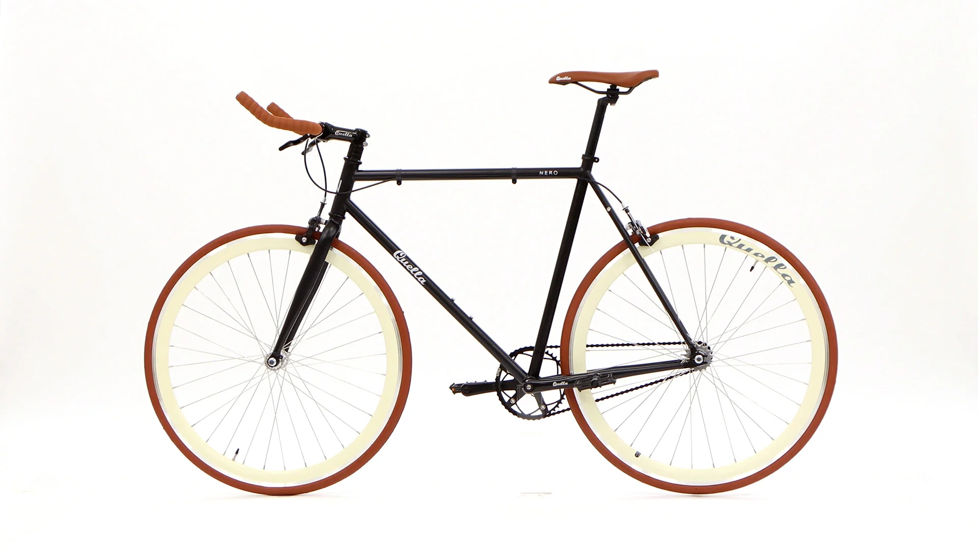 Nero Courier Cappuccino Single-Speed Bike - Image 47