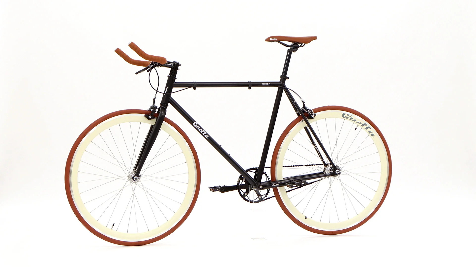 Nero Courier Cappuccino Single-Speed Bike - Image 51