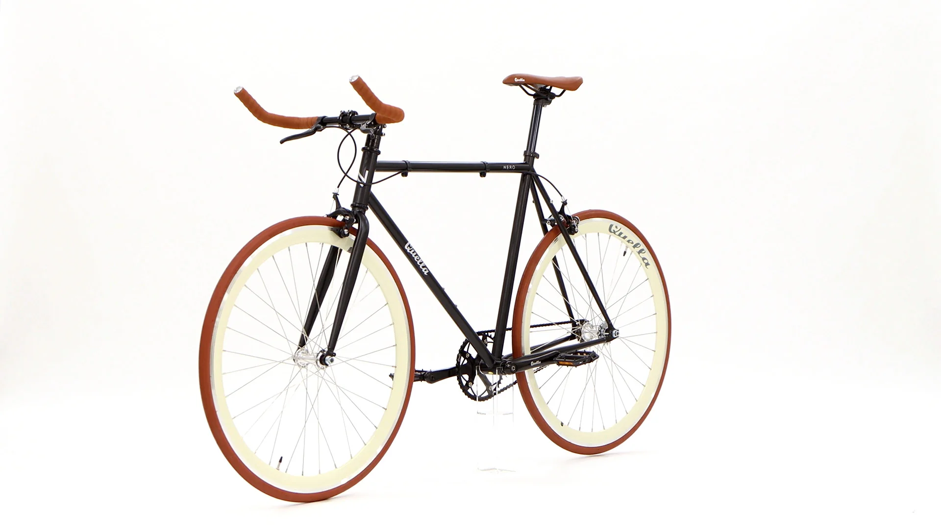 Nero Courier Cappuccino Single-Speed Bike - Image 57