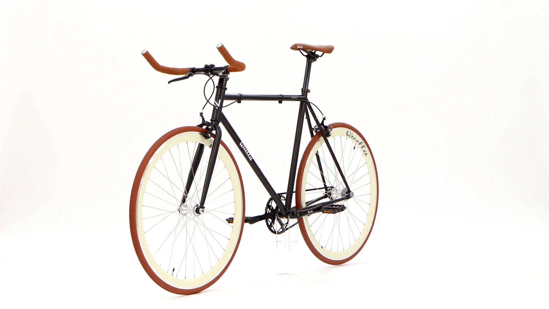 Nero Courier Cappuccino Single-Speed Bike - Image 58