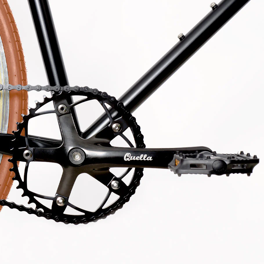 Nero Courier Cappuccino Single-Speed Bike - Image 6