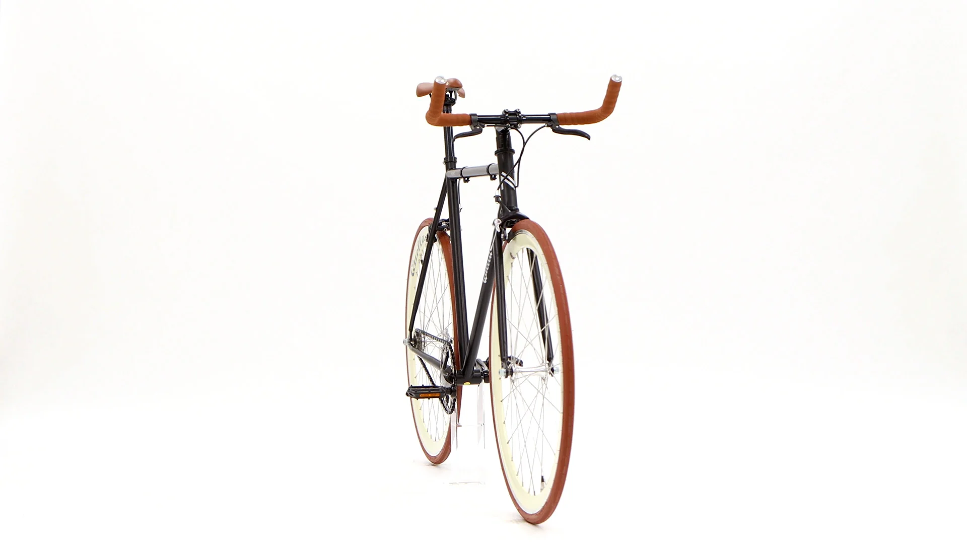 Nero Courier Cappuccino Single-Speed Bike - Image 68