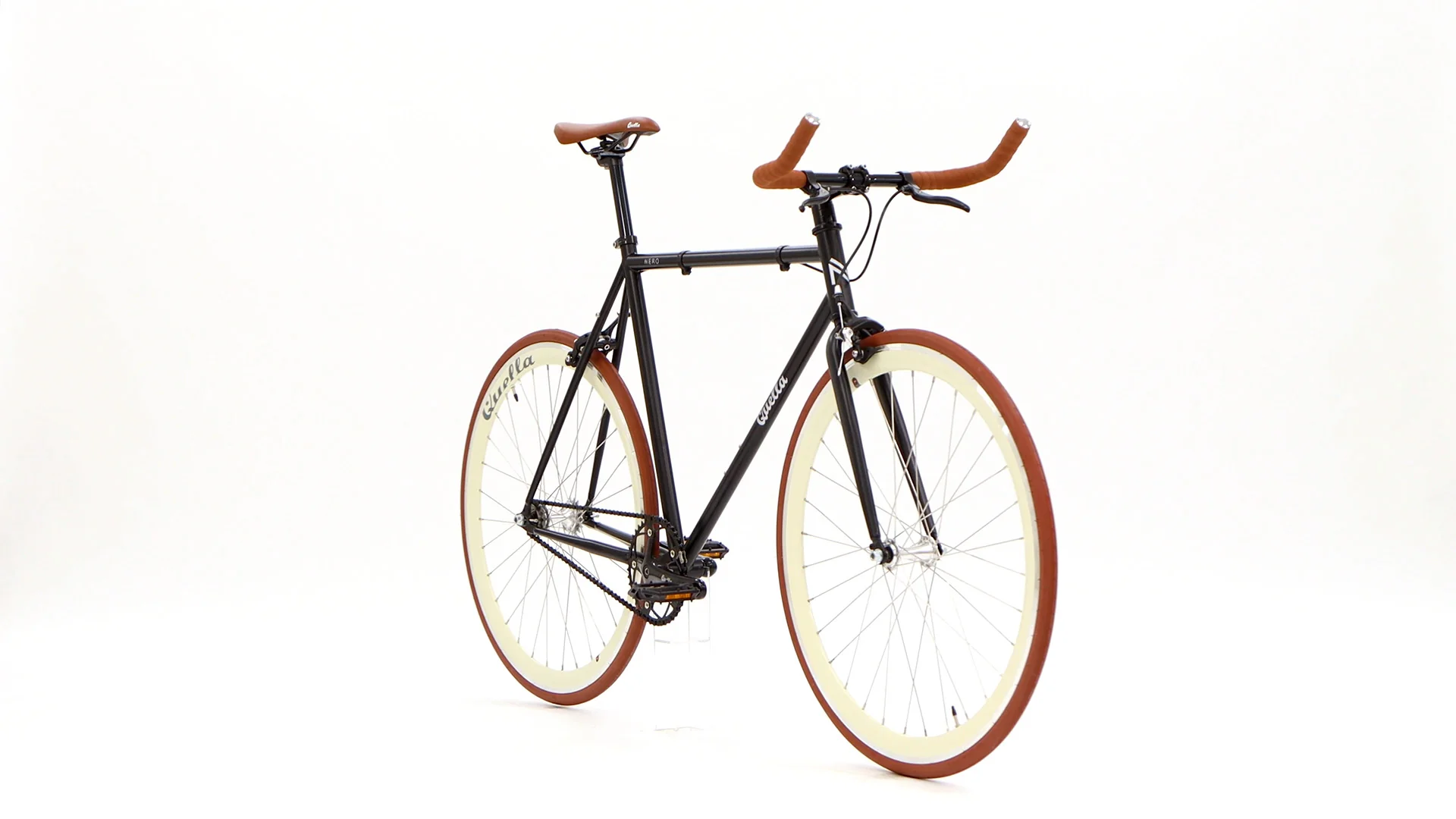 Nero Courier Cappuccino Single-Speed Bike - Image 72