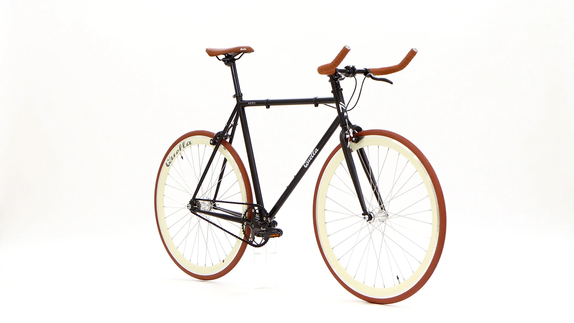 Nero Courier Cappuccino Single-Speed Bike - Image 74