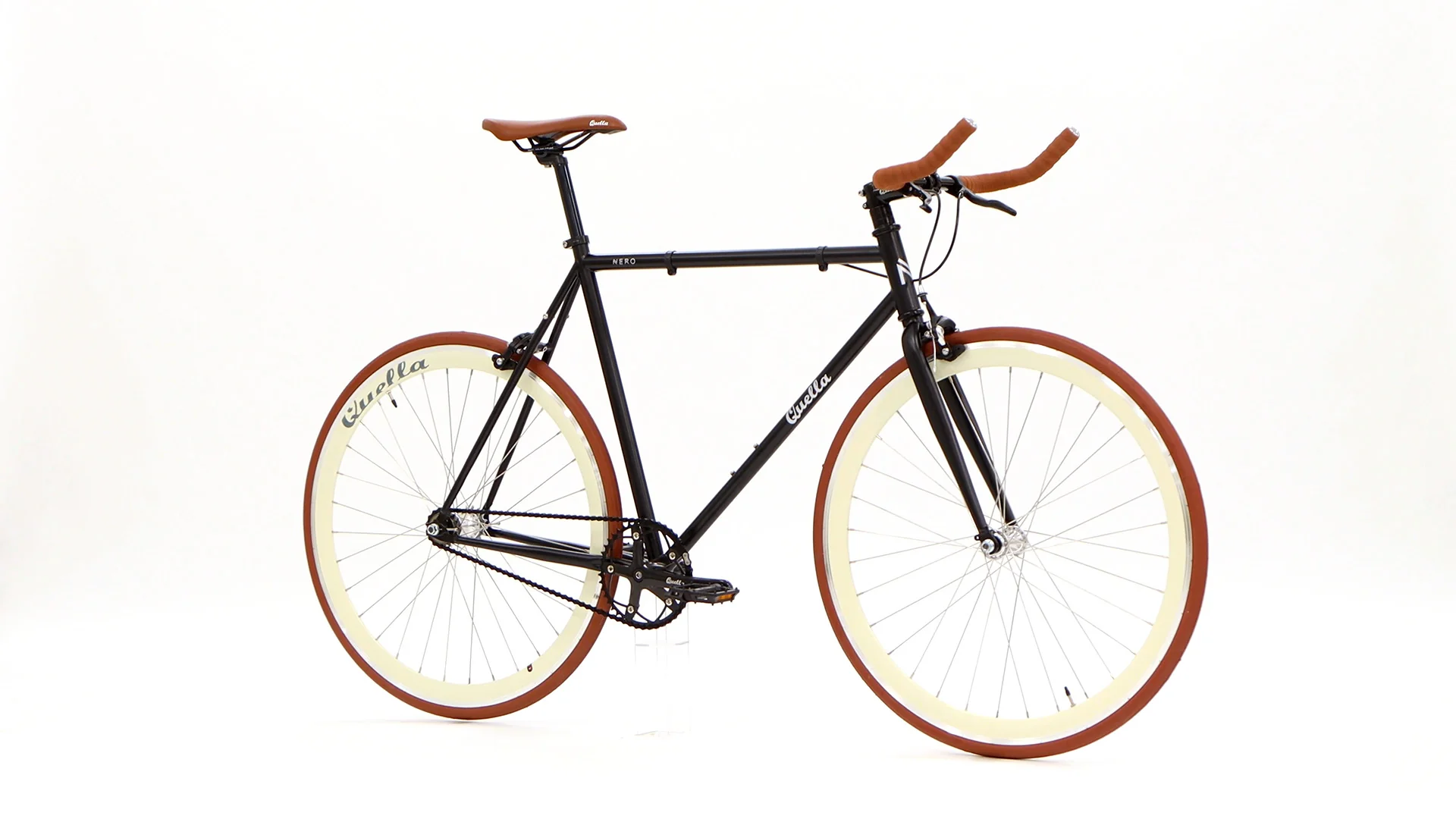 Nero Courier Cappuccino Single-Speed Bike - Image 77