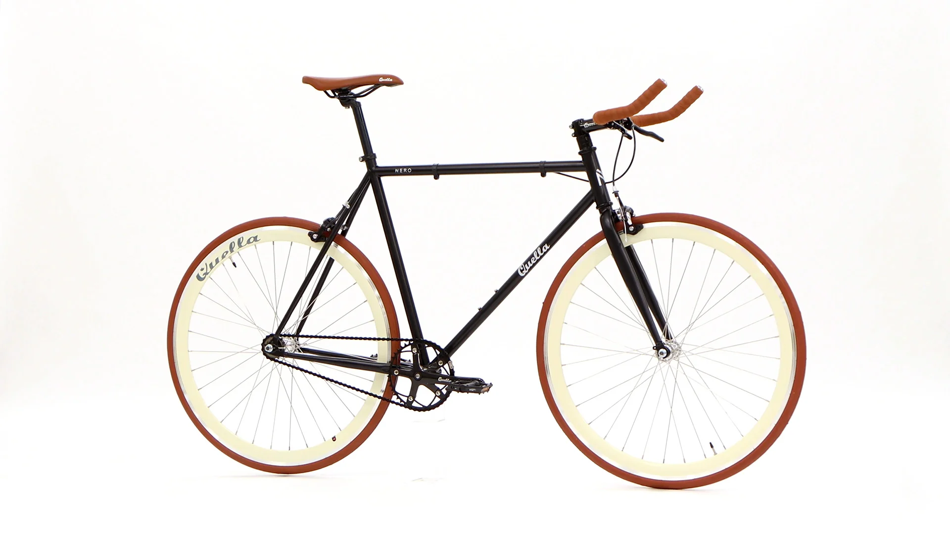 Nero Courier Cappuccino Single-Speed Bike - Image 79