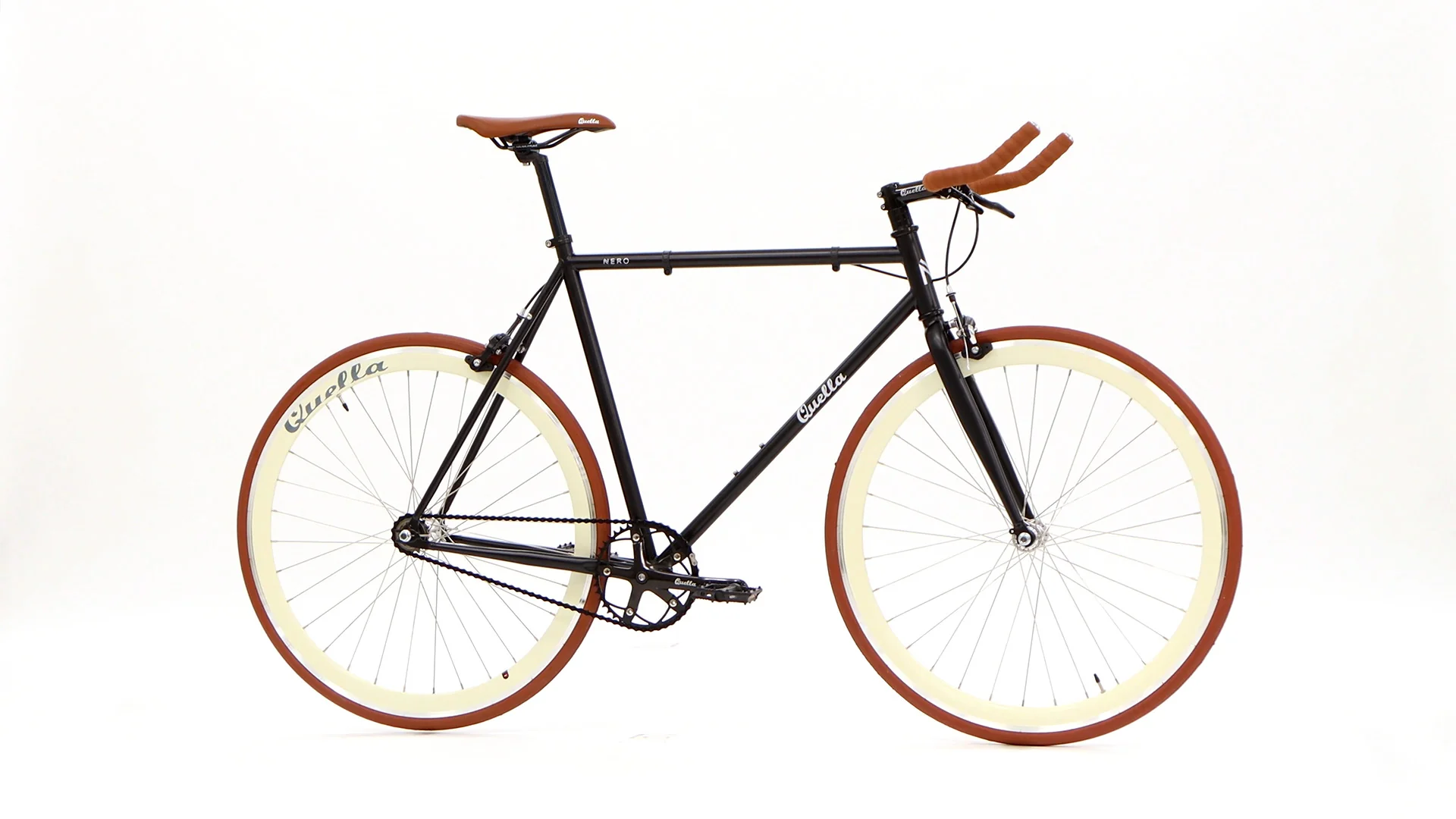 Nero Courier Cappuccino Single-Speed Bike - Image 80