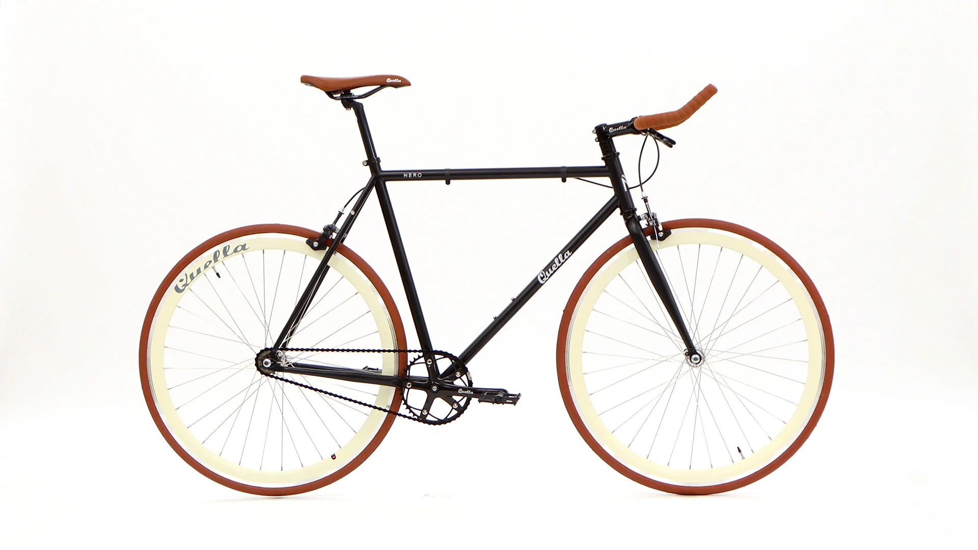 Nero Courier Cappuccino Single-Speed Bike - Image 82