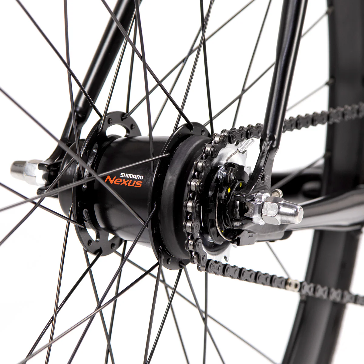 Nero Classic Geared Bicycle - Black - Image 7