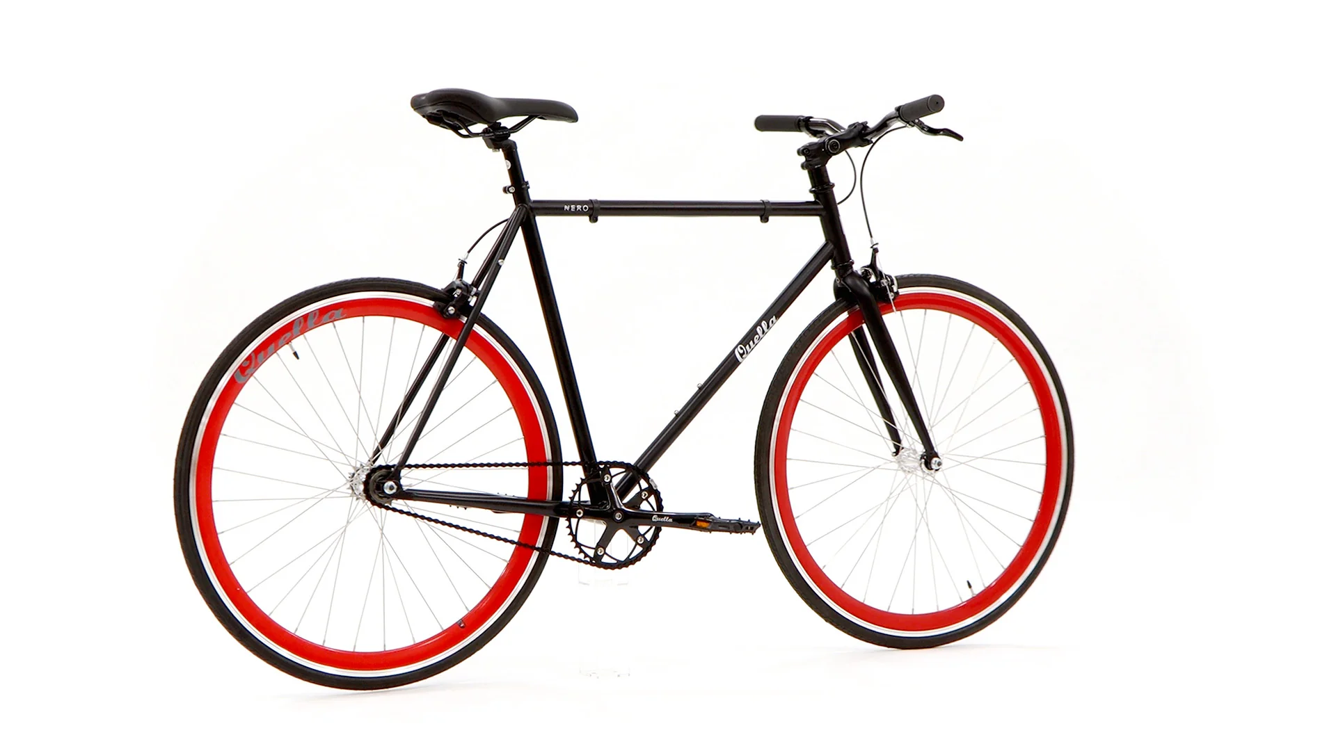 Nero Classic Single-Speed Bicycle - Red - Image 17