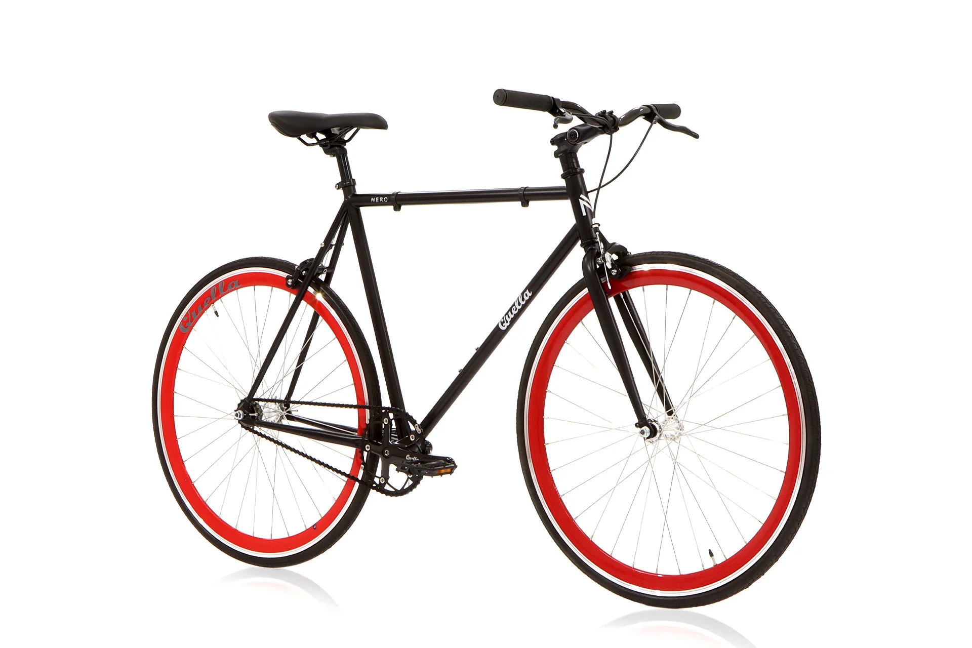 Nero Classic Single-Speed Bicycle - Red - Image 2