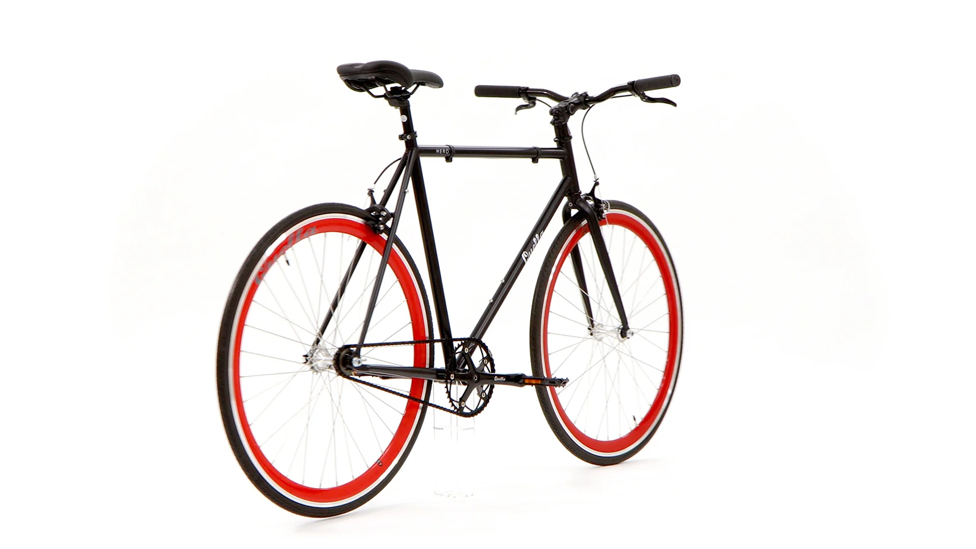 Nero Classic Single-Speed Bicycle - Red - Image 22