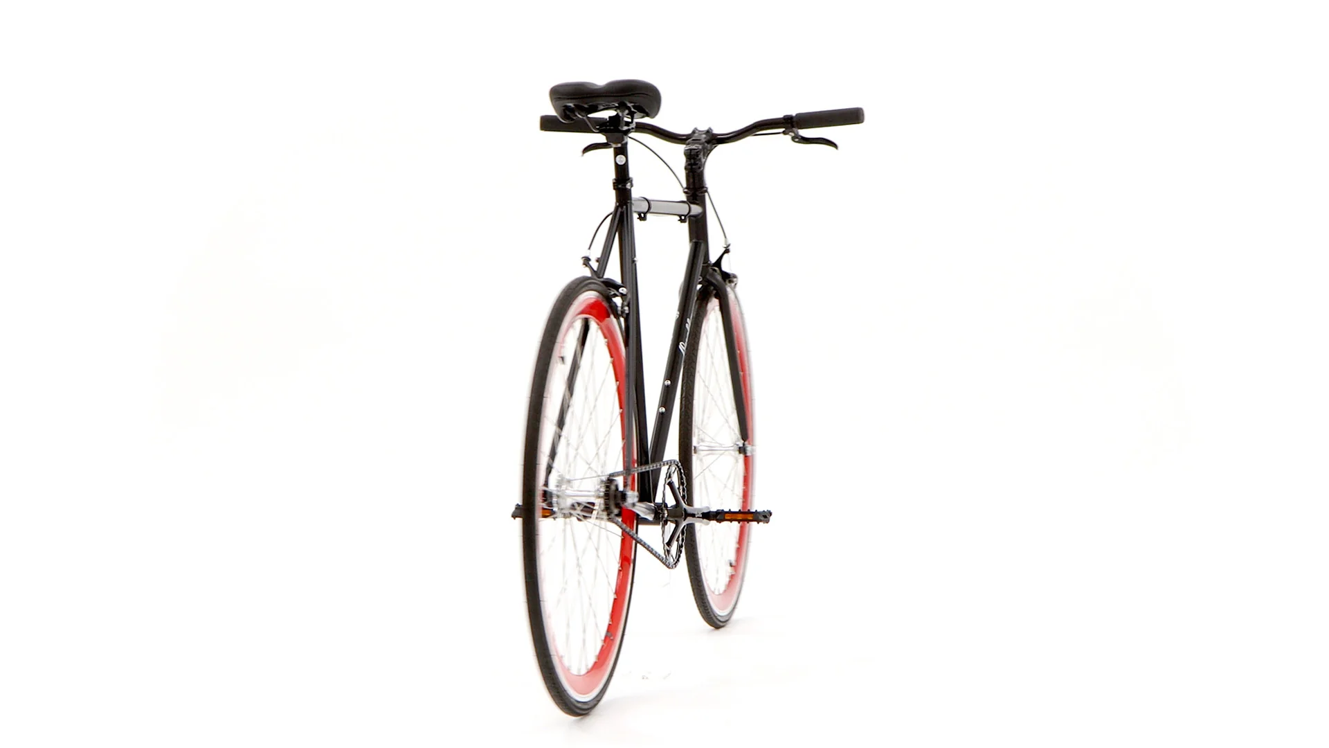 Nero Classic Single-Speed Bicycle - Red - Image 27