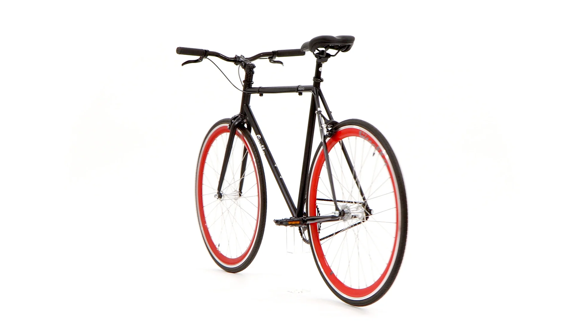 Nero Classic Single-Speed Bicycle - Red - Image 35