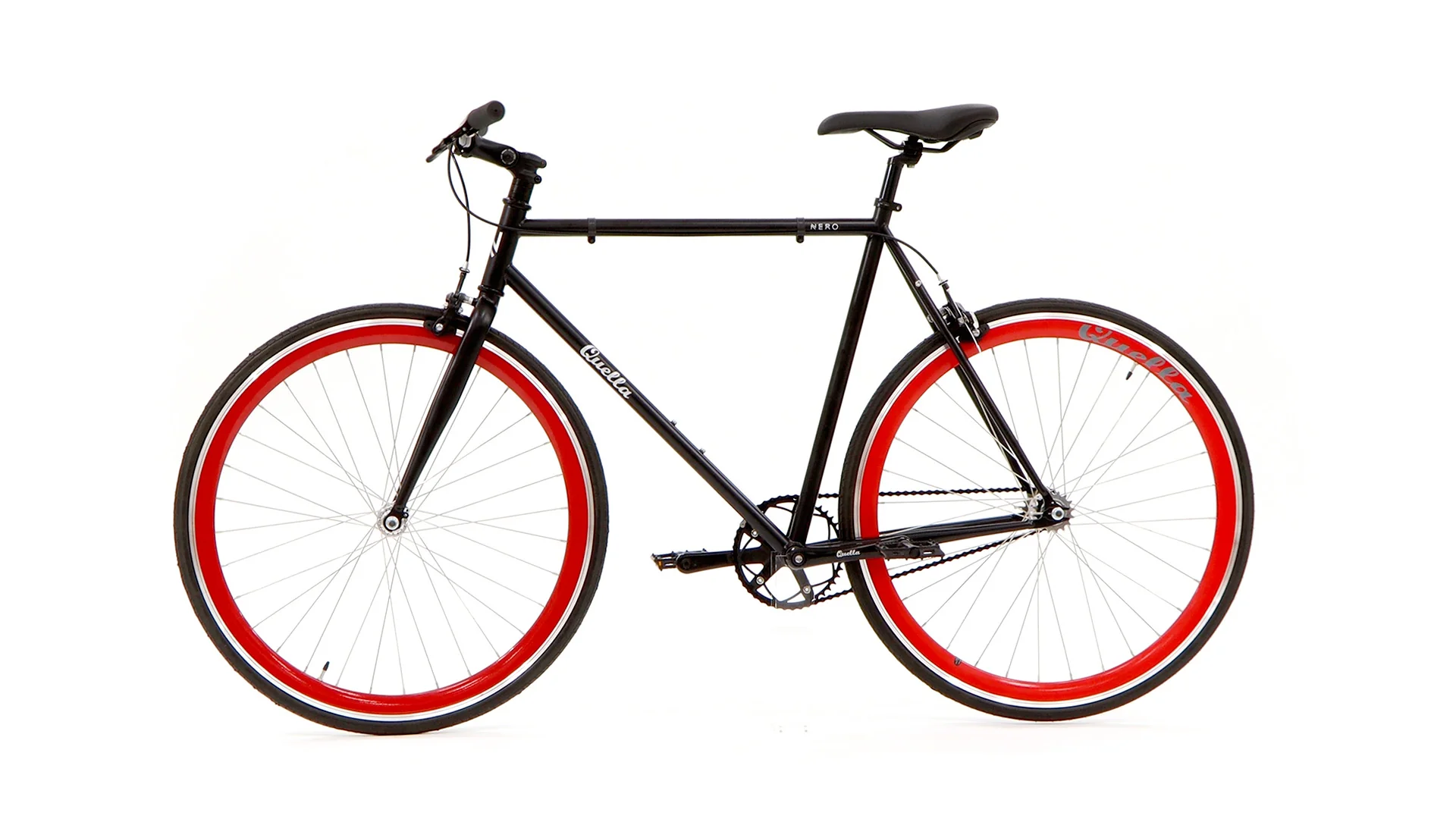 Nero Classic Single-Speed Bicycle - Red - Image 48