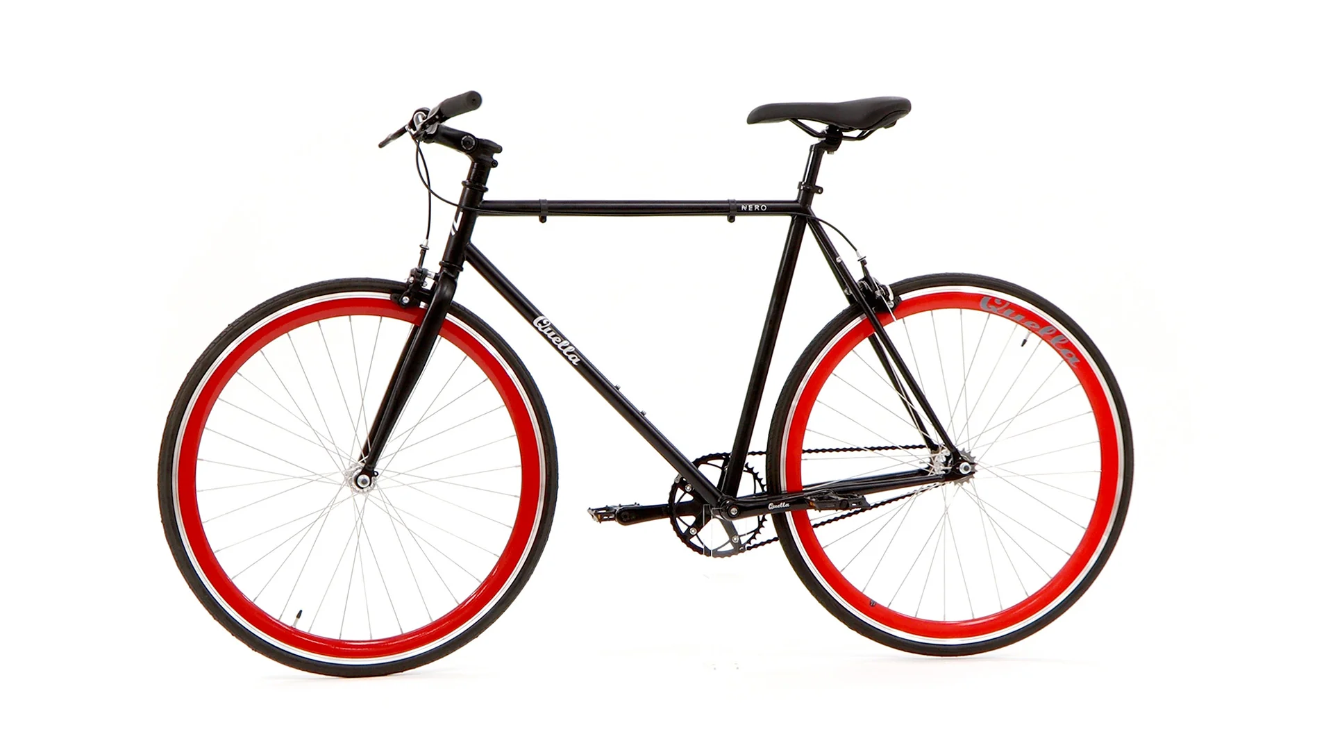 Nero Classic Single-Speed Bicycle - Red - Image 49