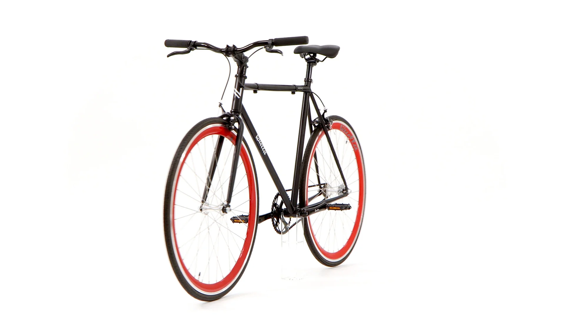 Nero Classic Single-Speed Bicycle - Red - Image 59