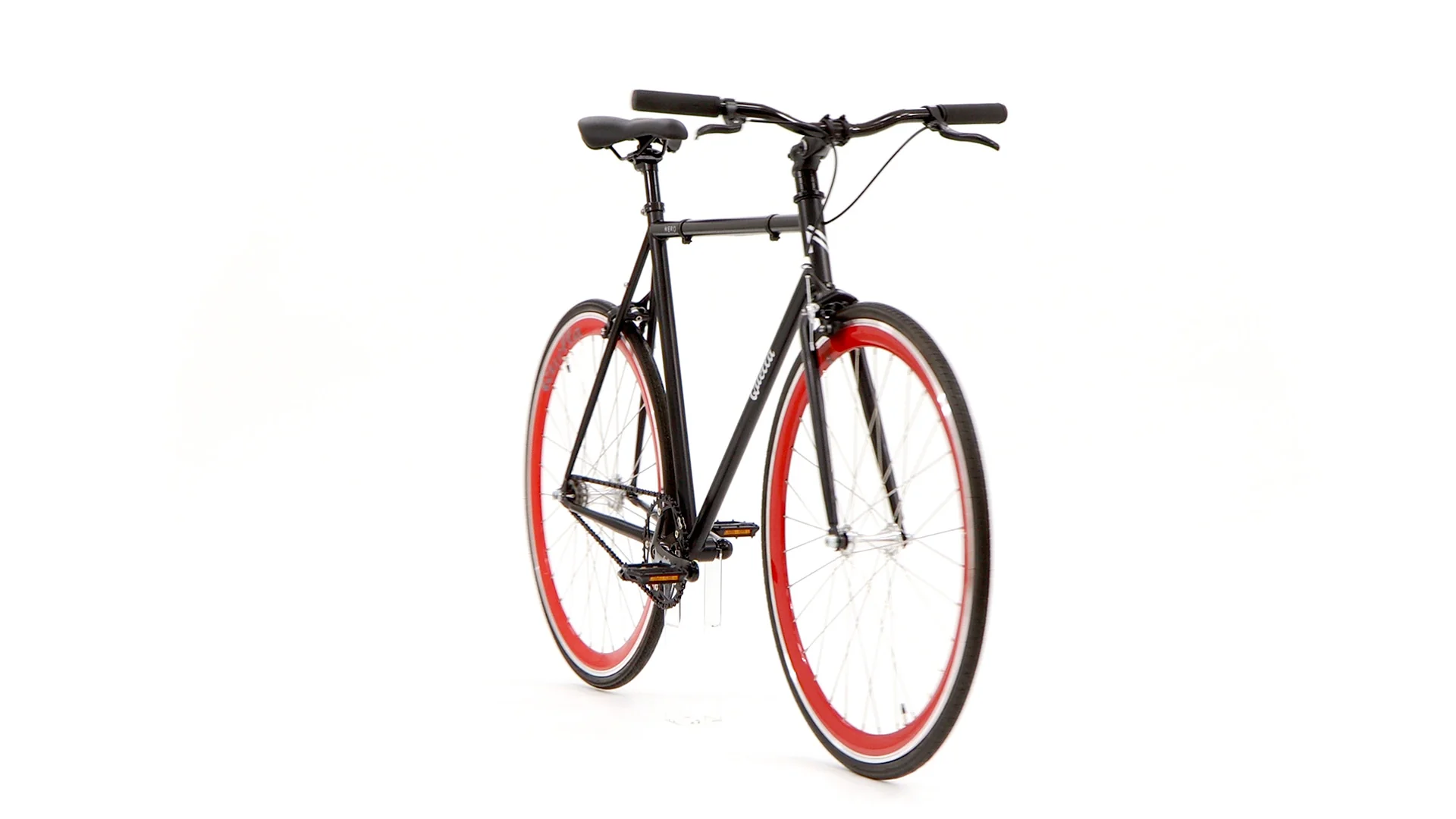 Nero Classic Single-Speed Bicycle - Red - Image 69