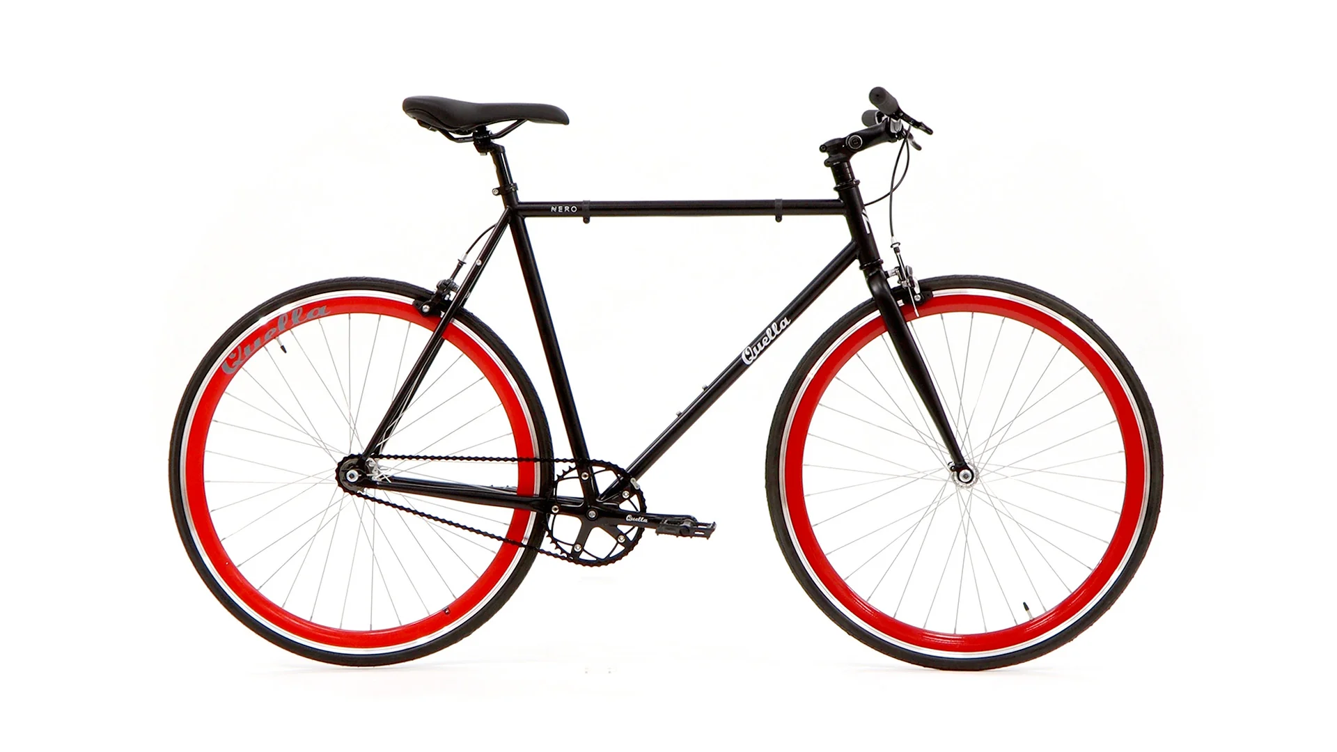 Nero Classic Single-Speed Bicycle - Red - Image 81