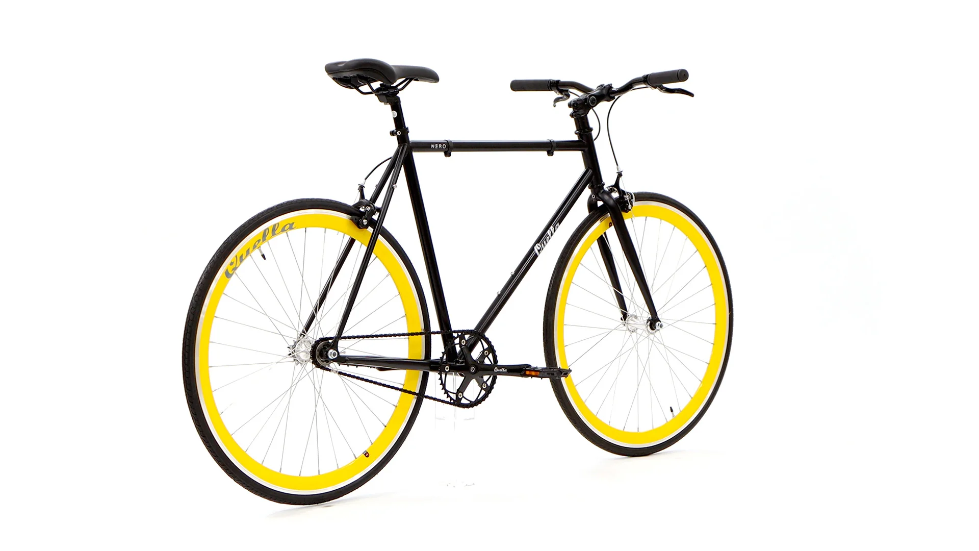 Nero Classic Single-Speed Bicycle - Yellow - Image 19