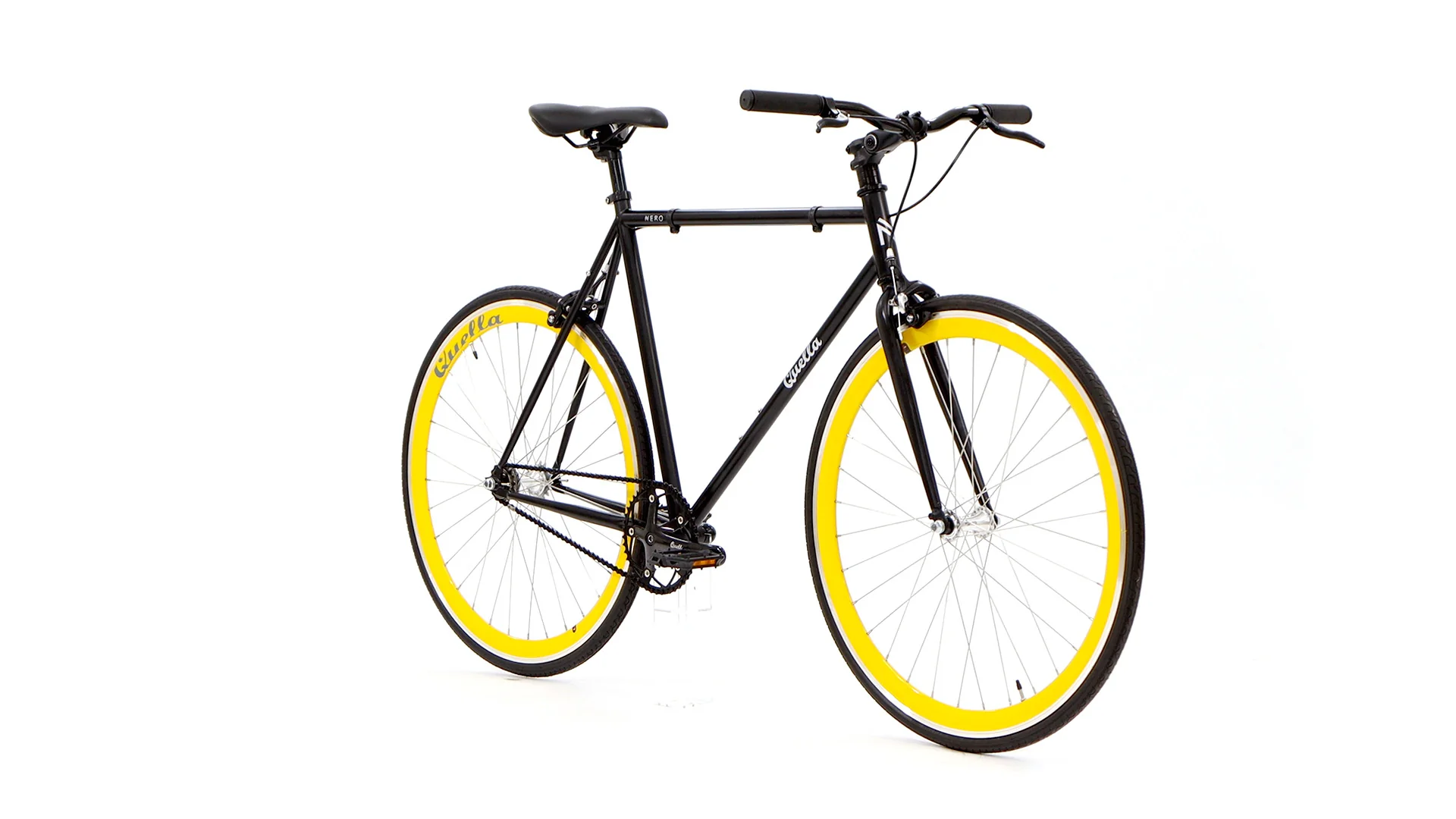 Nero Classic Single-Speed Bicycle - Yellow - Image 70