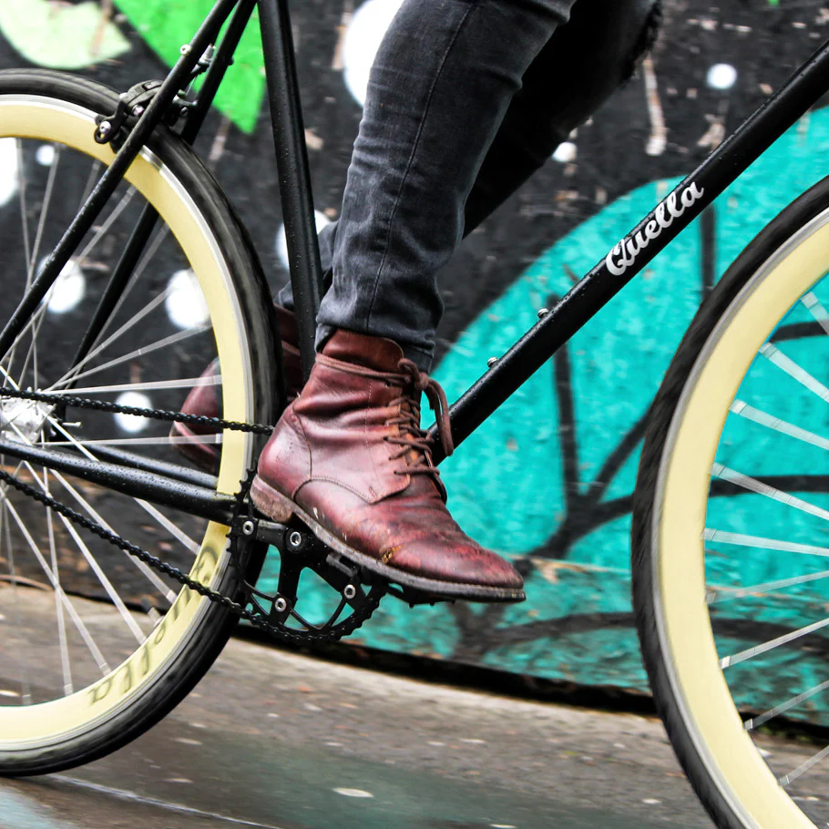 Nero Courier Cream Single-Speed Bike - Image 3