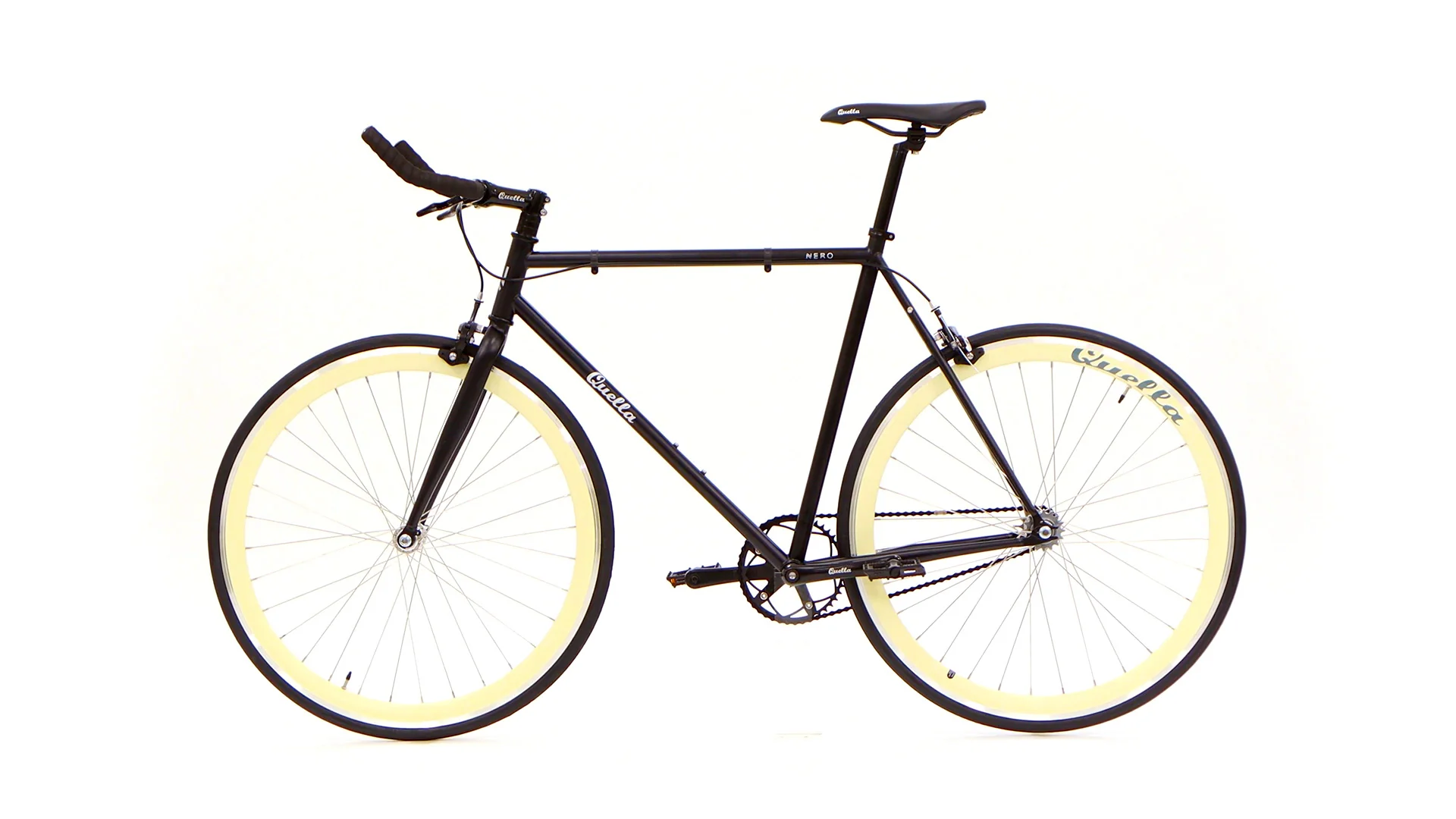 Nero Courier Cream Single-Speed Bike - Image 46