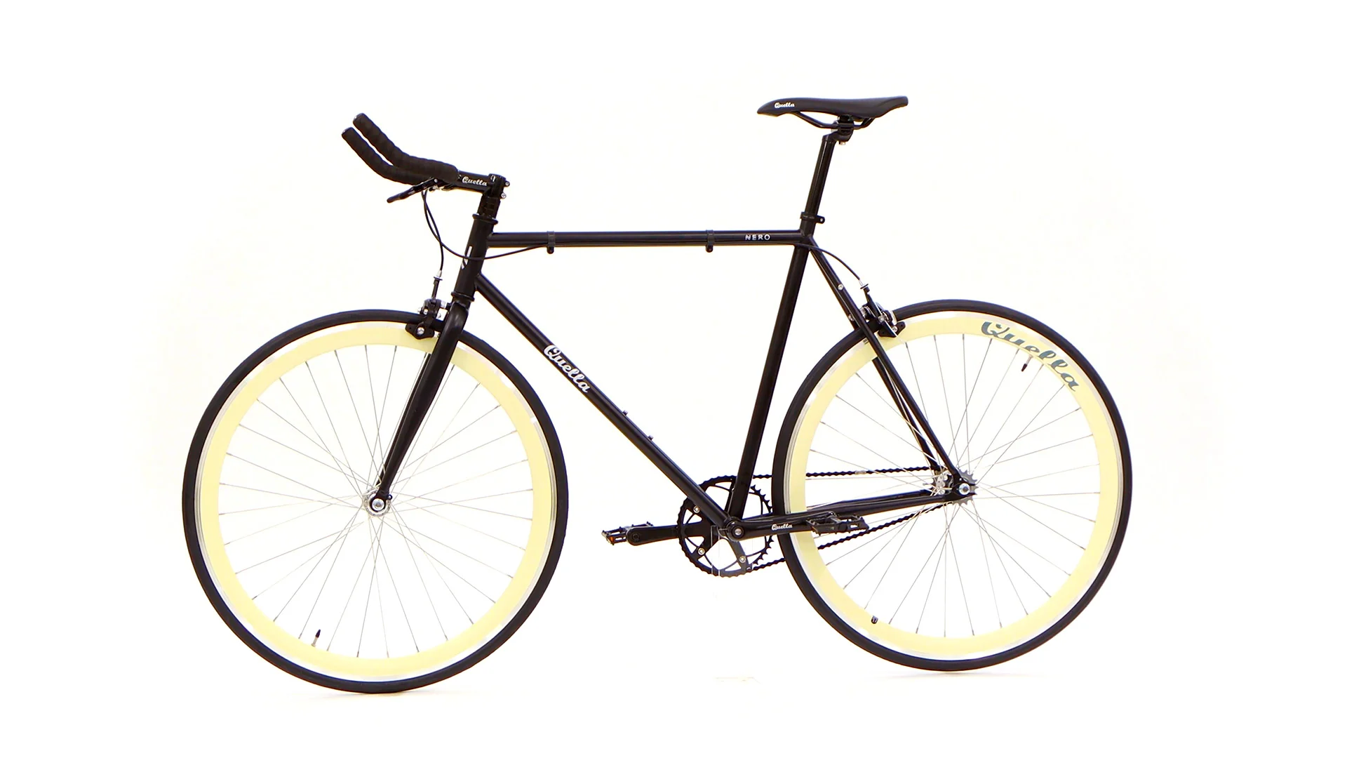 Nero Courier Cream Single-Speed Bike - Image 48