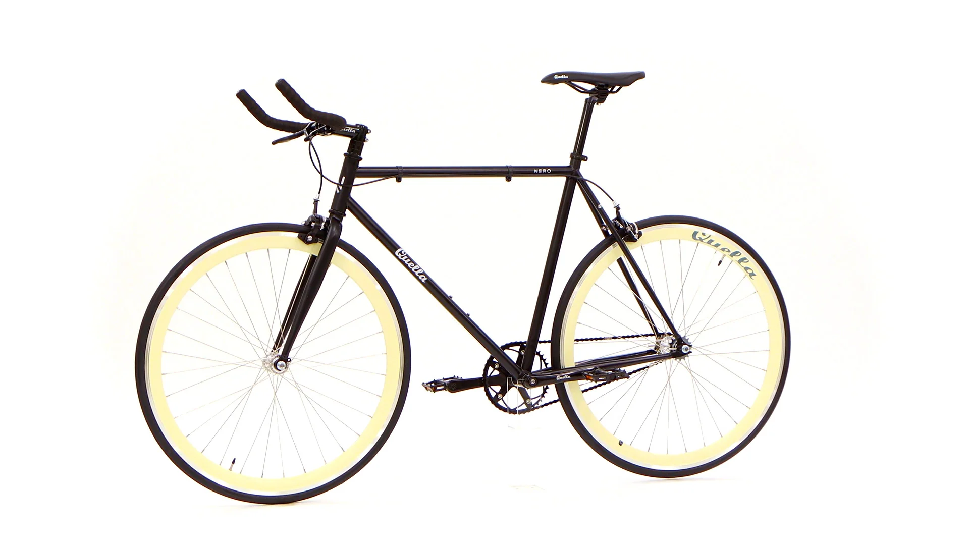 Nero Courier Cream Single-Speed Bike - Image 50