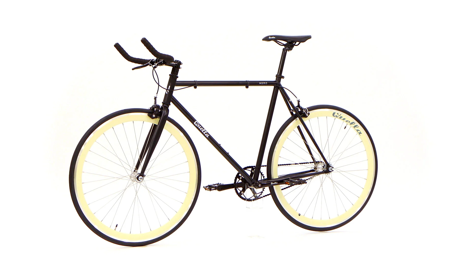 Nero Courier Cream Single-Speed Bike - Image 51