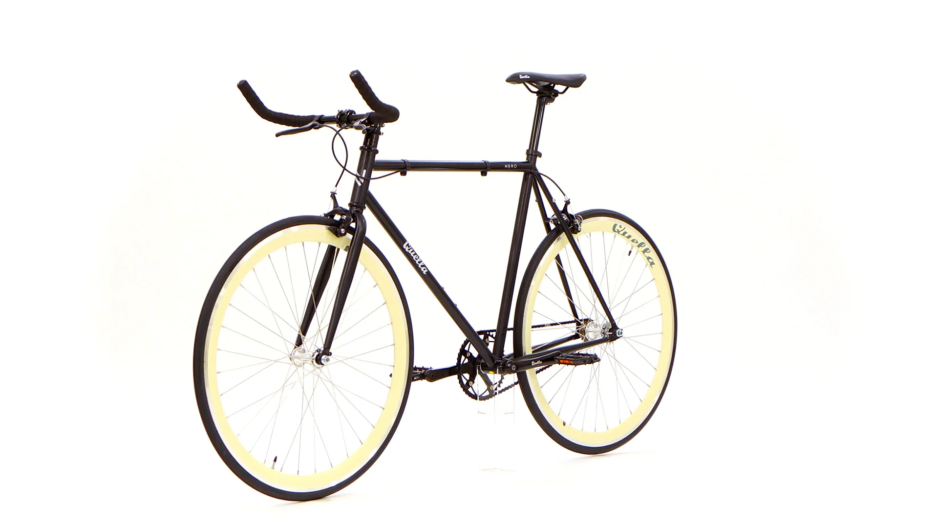 Nero Courier Cream Single-Speed Bike - Image 55