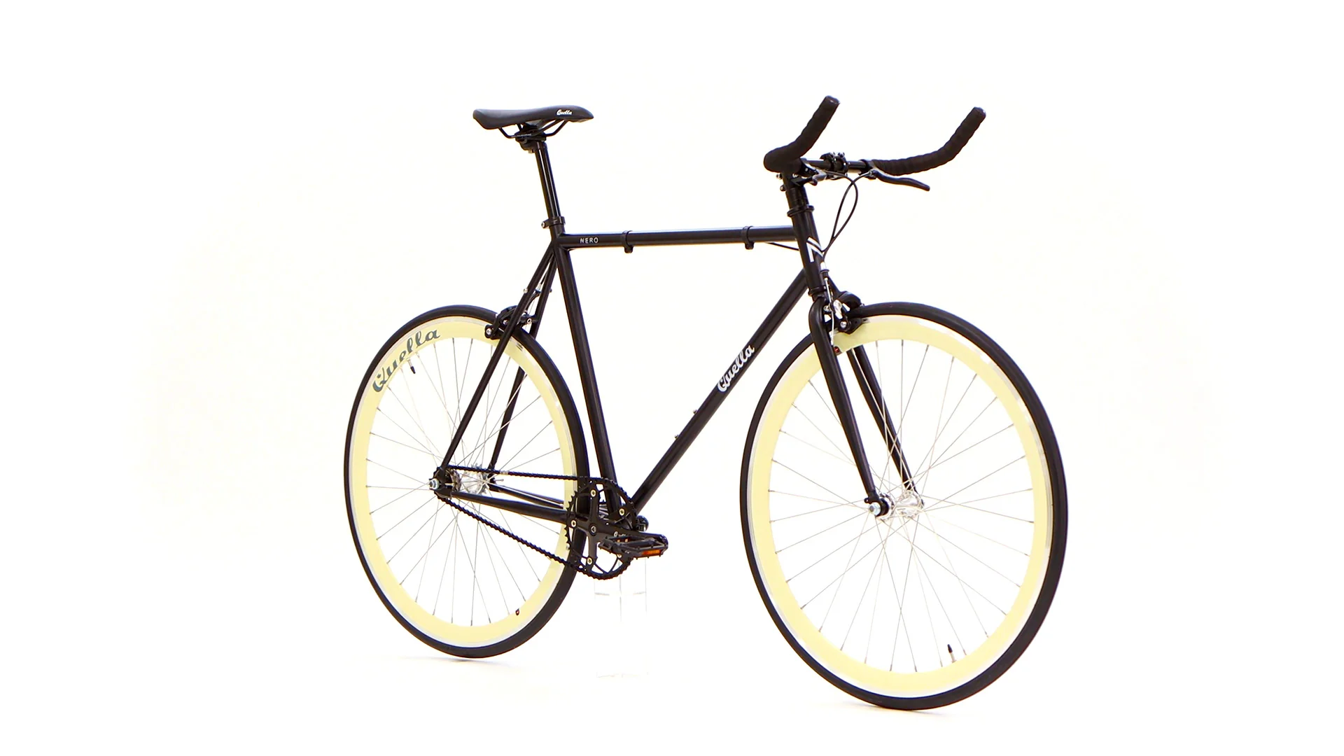 Nero Courier Cream Single-Speed Bike - Image 73