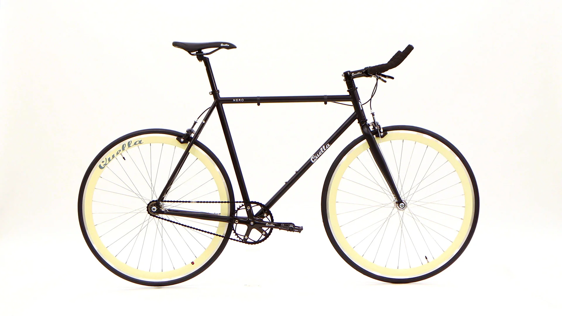 Nero Courier Cream Single-Speed Bike - Image 8